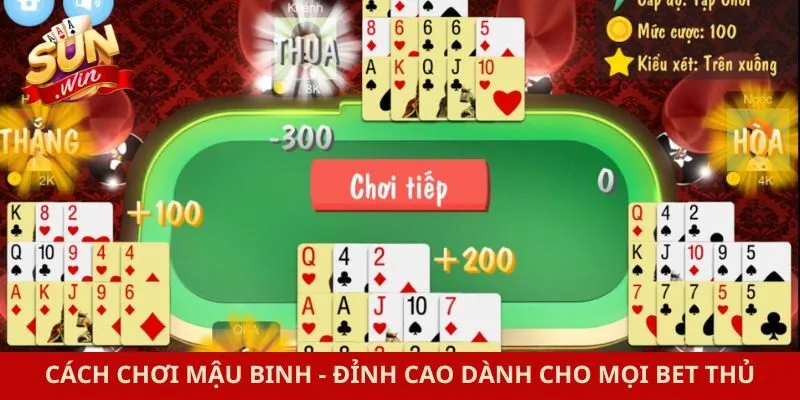 Cách Chơi Mậu Binh - Đỉnh Cao Dành Cho Mọi Bet Thủ